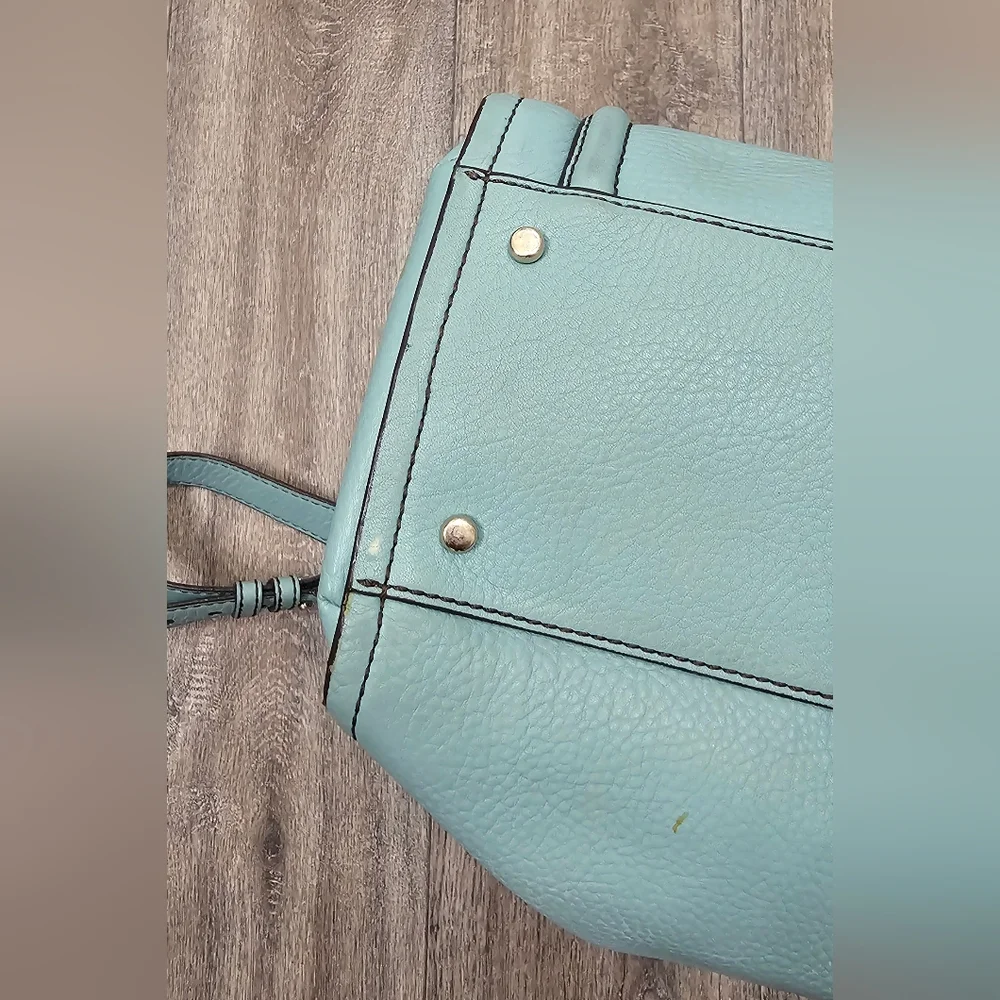 Kate Spade Blue Leather Purse/Crossbody/Work Tote